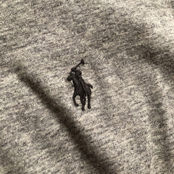 Polo Gray Featherweight Hoodie, Read Description! - Picture 3 of 6